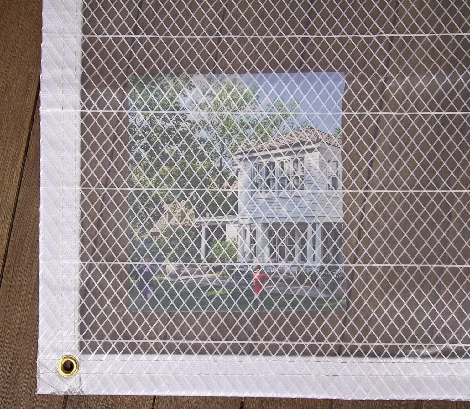 10 Ft. x 20 Ft. Clear Poly Tarp - 7 OZ.