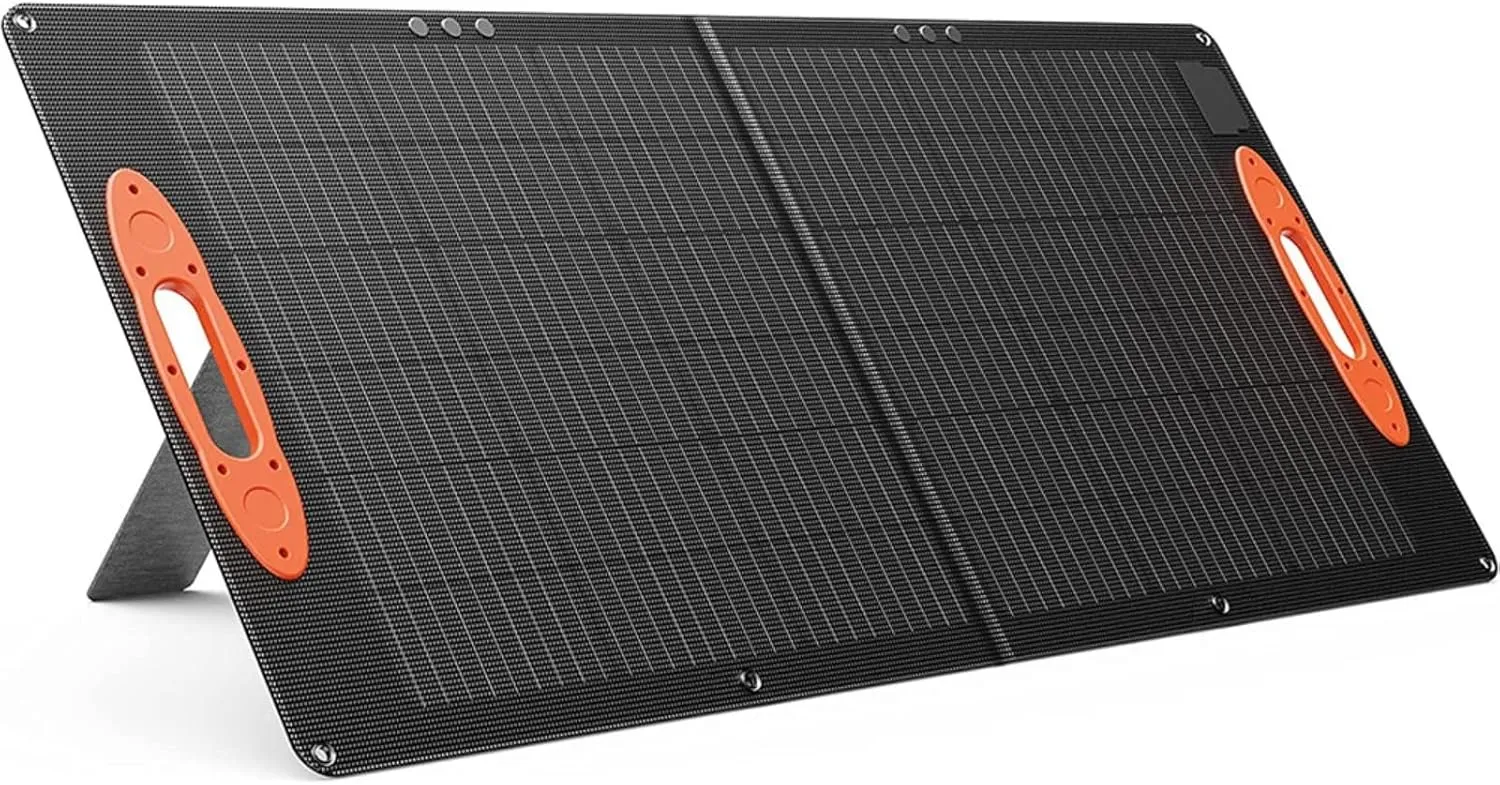 100W Solar Foldable Charging Board – 23% efficient monocrystalline Silicon, Portable and Foldable, ETFE/EVA Protection | Outdoor Camping, Mountaineering, Home Emergency, car Power Supply
