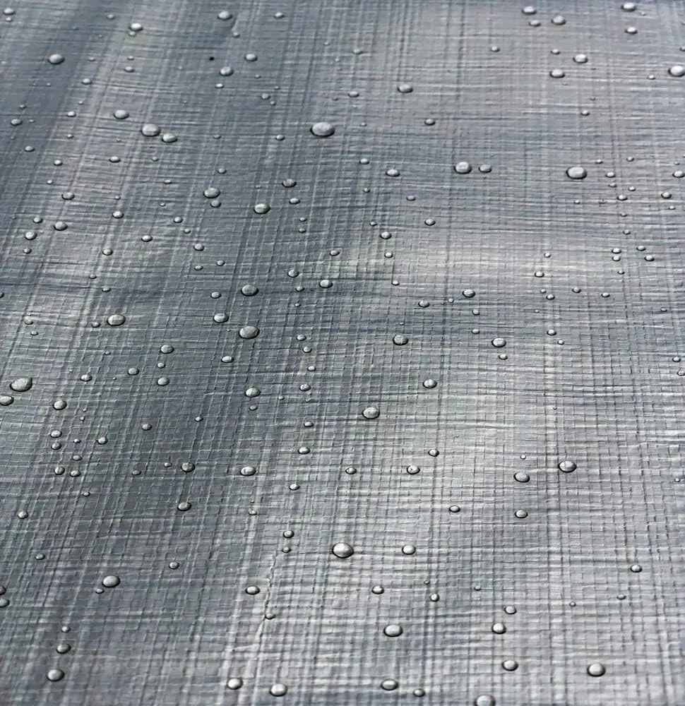 12' x 20' Foremost Tarp 21220 Silver/Brown Dry Top Silver Brown 10-Mil Heavy Duty Reversible Tarp