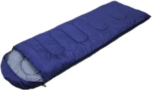 180 * 75cm Sports Adventurer Mummy Ultra-Compactable Lightweight Sleeping Bag 15℃~5℃ - 7 Colors (Navy)