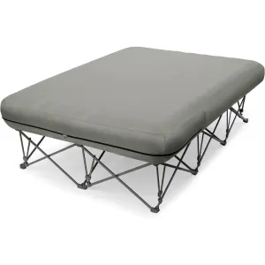 2-Person Camping Cot with Inflatable Air Mattress – Portable Folding Bed for Outdoor Travel and Beach Vacations
