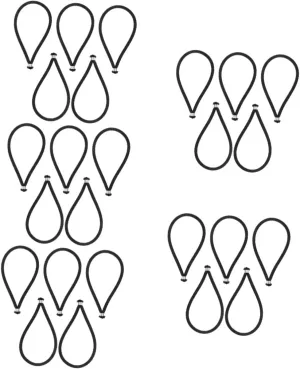 25pcs Bungee Cords for Tent and Trampoline High Tensile Strength Elastic Straps for Securing Tarps and Outdoor Gear Lightweight and Easy to Use Bungee Tie Down