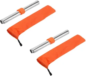 2X Pure Titanium Camping Stove Wind Shield Camping Stove Wind Screen Outdoor Gas Stove Windproof Windshield 19cm