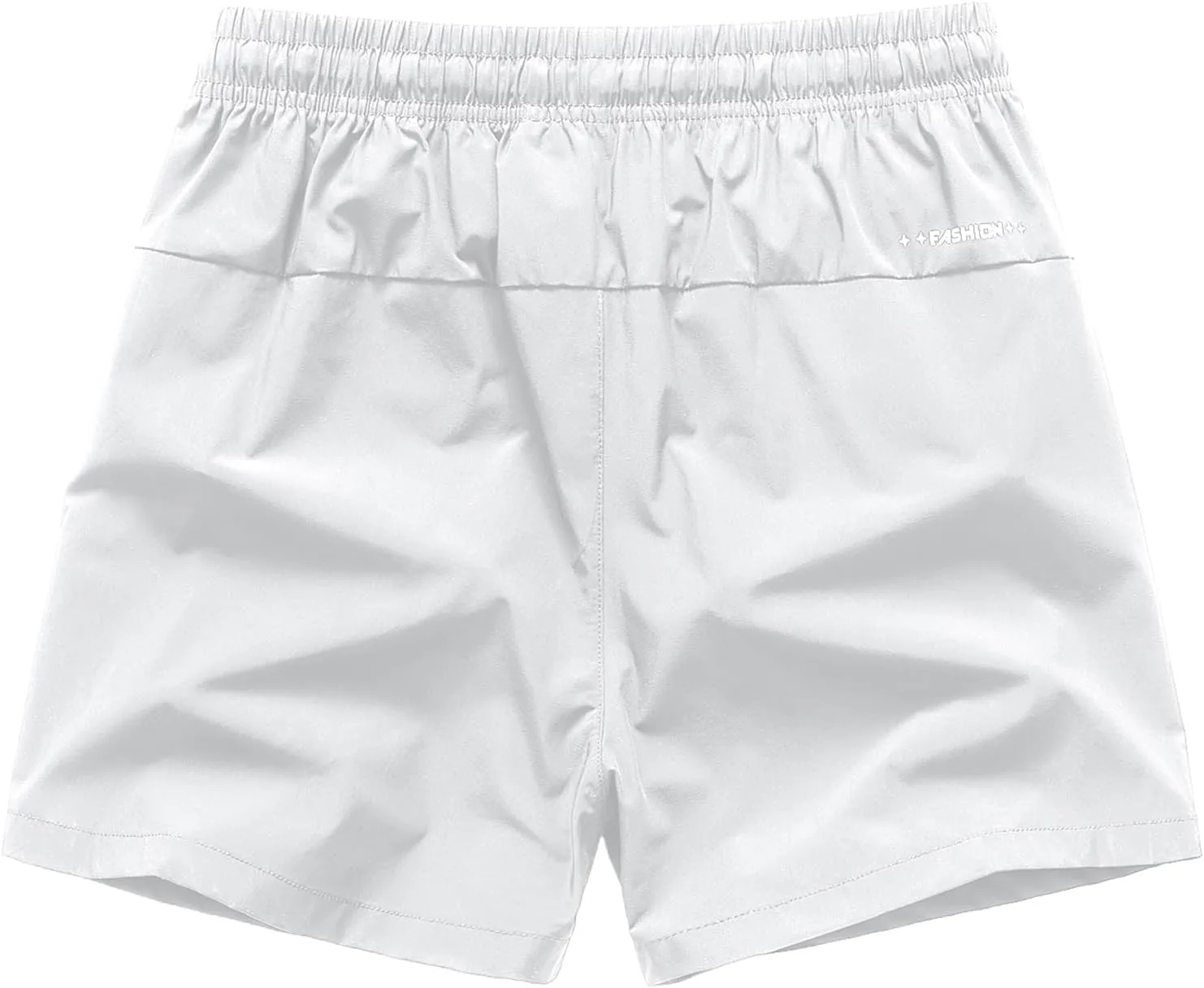 3 Set Men's Workout Athletic Shorts Lightweight Moisture Wicking 3" Running Shorts with Zipper Pockets Gym Beach