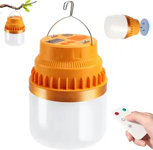 3000LM Camping Lantern Rechargeable,20400mAh Power Bank,Remote Control,Strong Magnetic Suction ,Camping Essential ,IPX5 Waterproof Camping Lights with 3 Modes for Camping ,Power Outages