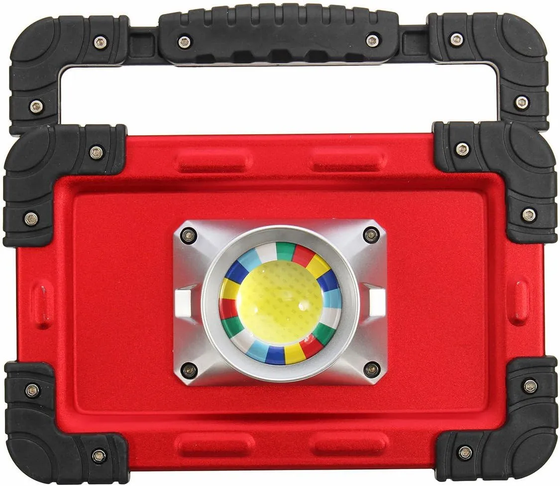 30W 500lm 69 LED COB Flood Light Waterproof Rechargeable Work Lamp Camping Tent Lantern