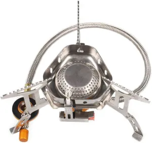 3500W Small Folding Windproof Camping Gas Stove Outdoor Cooking Burner
