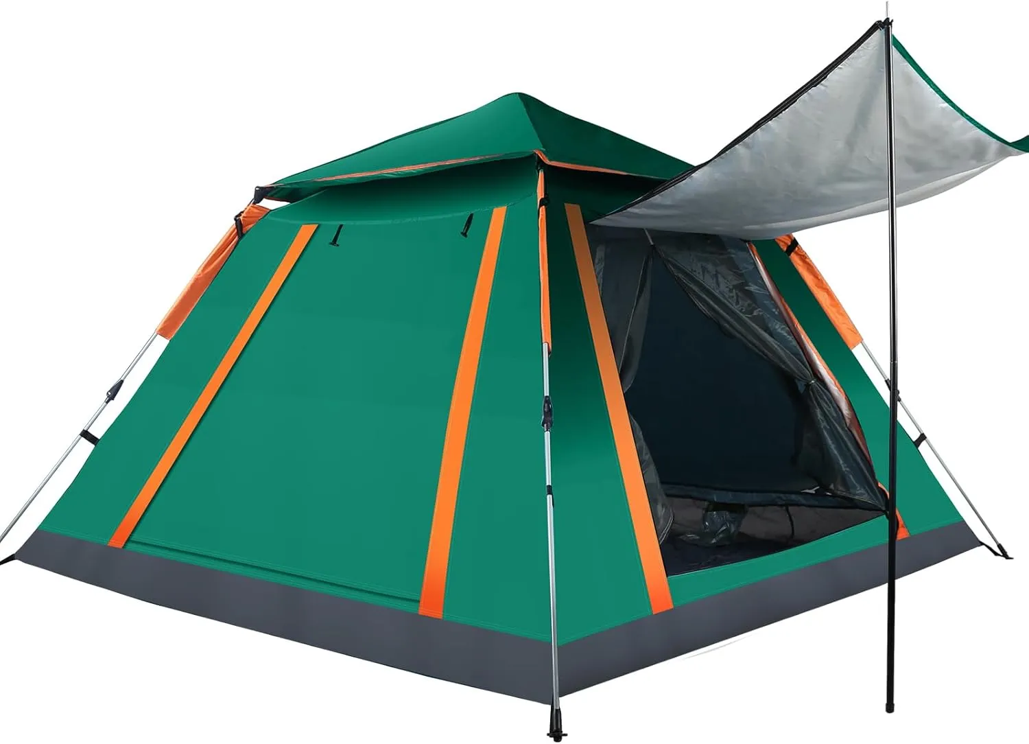 4-5 Person Camping Tent, Lightweight Waterproof Dome Tent, Easy Up Portable Family Tents with Carry Bag, Spacious Backpacking Tent for Camping Hiking and Outdoor