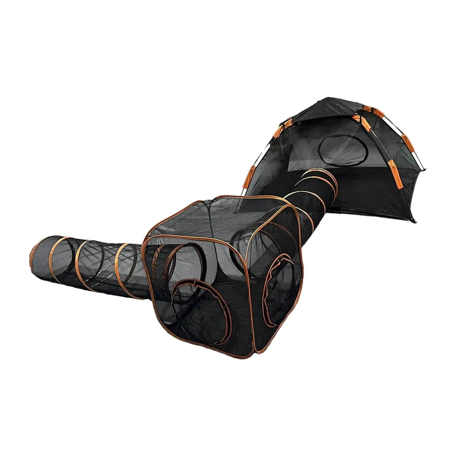 4 in 1 Outdoor Cat Enclosure Tunnel