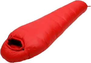 4 Seasons Camping Goose Down Sleeping Bag, Mummy Down Sleeping Bag, Soft Touch, Compression Stuff Sack