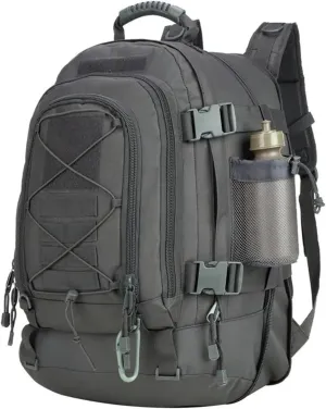 65L Large Capacity Outdoor Tactical Backpack Waterproof Climbing Travel Camping Hiking bag(Grey)