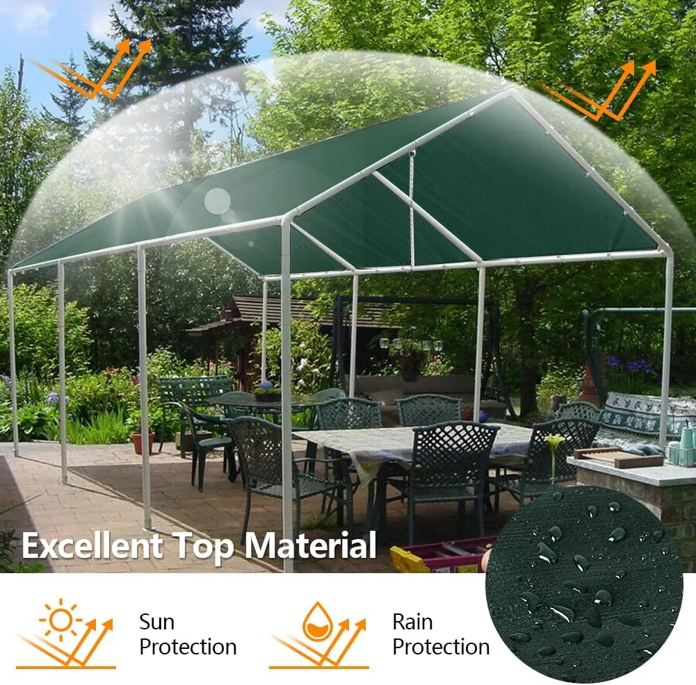 8×30 Feet Waterproof Tarp, 5 mil Multi-Purpose Tarp Cover, UV Resistant, Tear and Color Fade Resistant, Polyethylene Tarps for Outdoor Camping Pools Car Tents