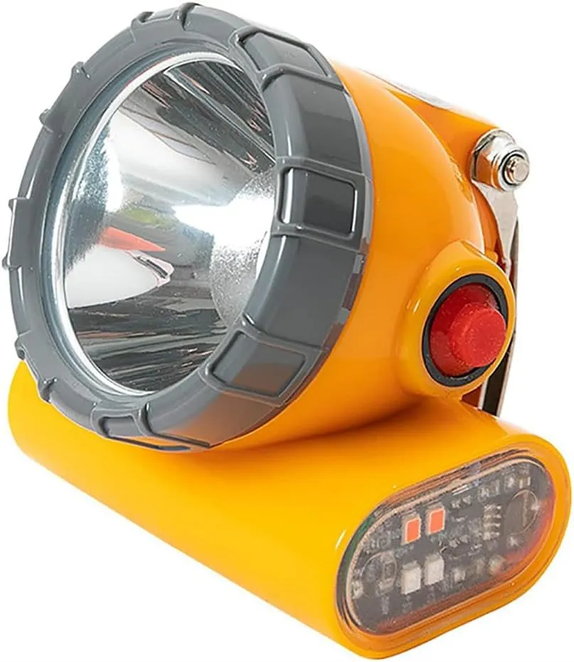 8W Led Headlamp Lantern Miner's Lamp Head Light Lamps Rechargeable Hunting Camping Lithium Waterproof