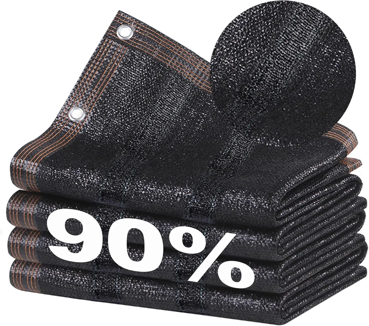 90% Black Shade Cloth, 10x20 FT Durable Mesh Tarp with Grommets, Resistant Garden Sun Shade Netting, Shading Antifreezing for Pergola, Greenhouse, Plants Growing,10x30ft/300x900cm