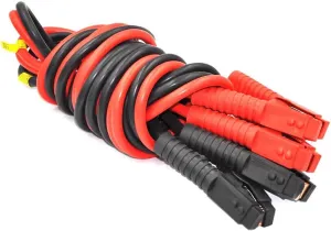 A5 100% Copper Jumper Cables 13FT– Heavy-Duty for Trucks & SUVs, Includes Carry Bag & Gloves