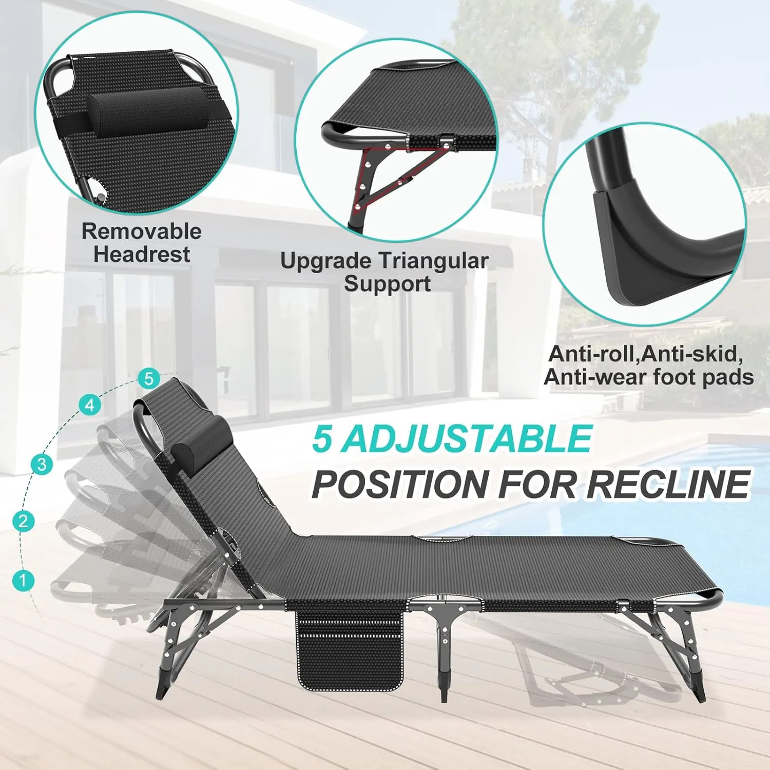 ABORON Foldable Camping Cots for Adults, Double Layer 1200D 500lb Loading Cot for Sleeping, Heavy Duty Guest Bed with Mattress Carrying Bag