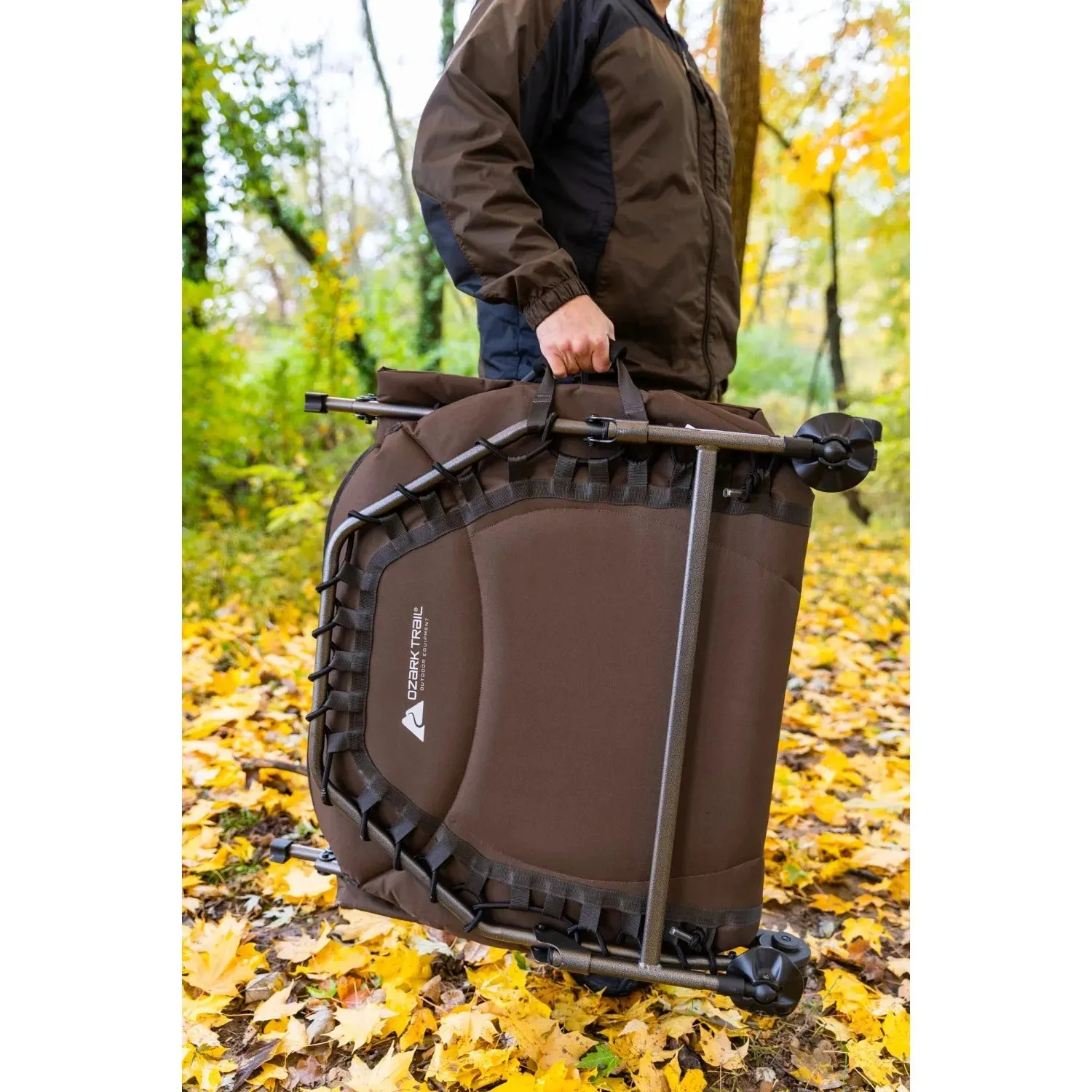 Adjustable Camo Camping Cot – North Fork Folding Cot, 77.9"L x 31"W, Portable for Outdoor Use