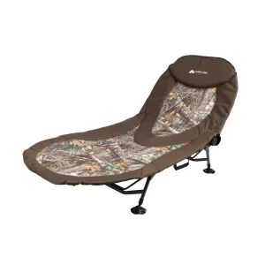 Adjustable Camo Camping Cot – North Fork Folding Cot, 77.9"L x 31"W, Portable for Outdoor Use