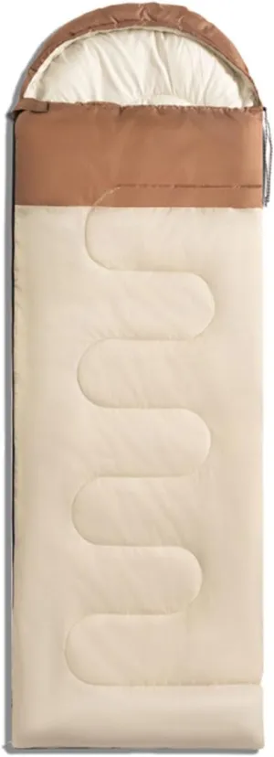 Adult Sleeping Bag,Camping Sleeping Bag,Splicable Double Sleeping Bag,Can Be Used in 4 Seasons Lightweight Waterproof Warm and Machine Washable,Suitable for Adults