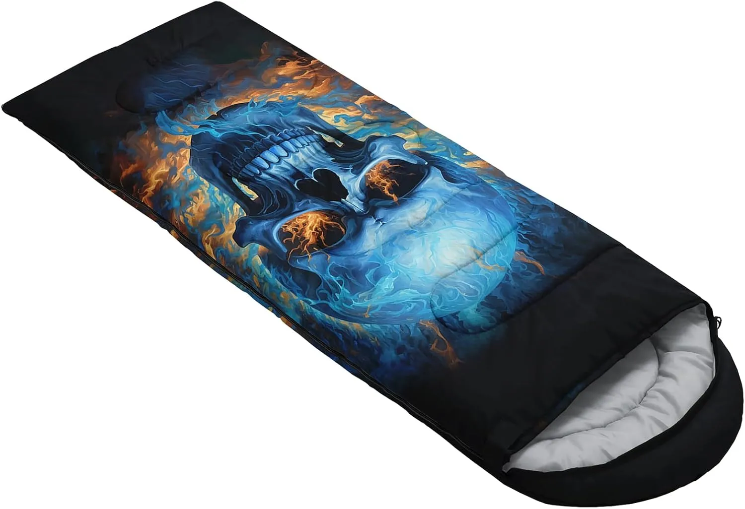 AILONEN Sports Sleeping Bag for Kids Boys,Warm and Cool Weather,Lightweight,Waterproof Backpacking,Soccer Basketball Baseball Rugby Tennis Ball Game Graffiti Sleeping Bag for Camping
