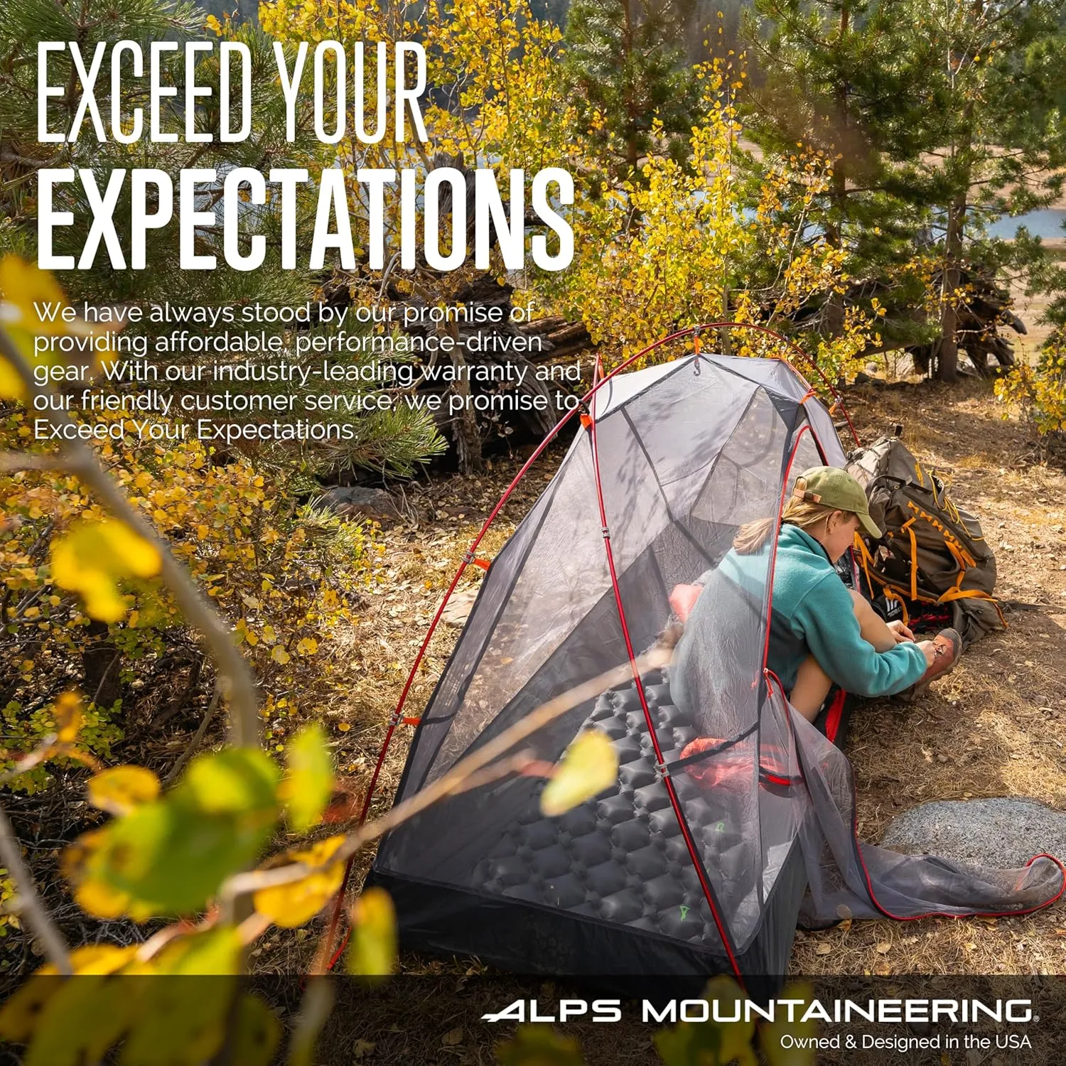 ALPS Mountaineering Vibe 0° Mummy Sleeping Bag