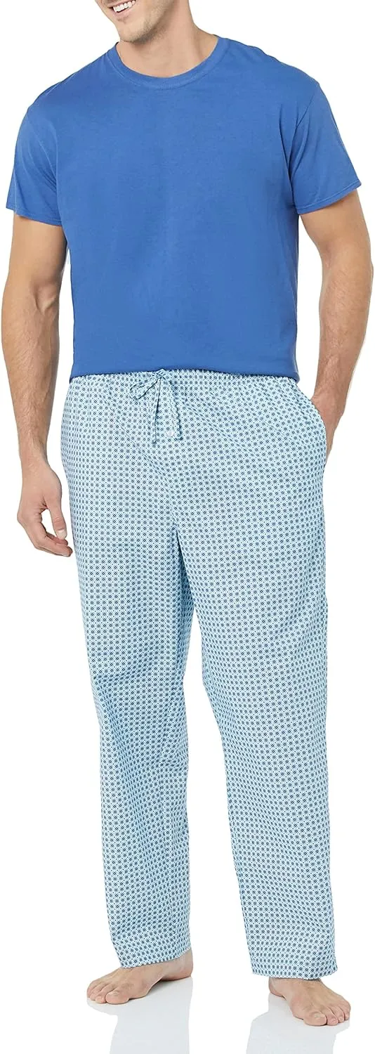 Amazon Essentials Men's Straight-Fit Woven Pajama Pant