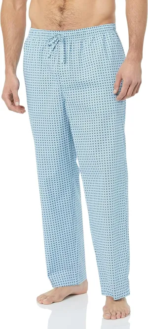 Amazon Essentials Men's Straight-Fit Woven Pajama Pant