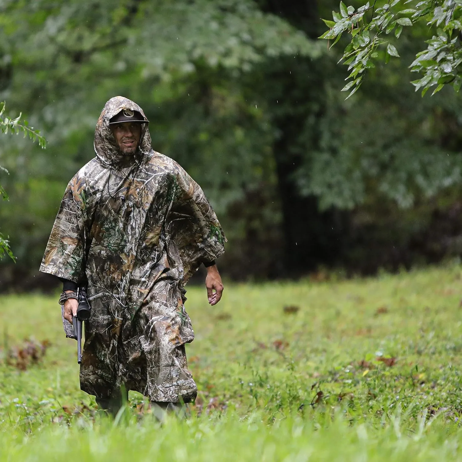 Arcturus Rain Ponchos | Adjustable Hood | Waterproof Ripstop Nylon | Great for Hunting, Fishing & Camping