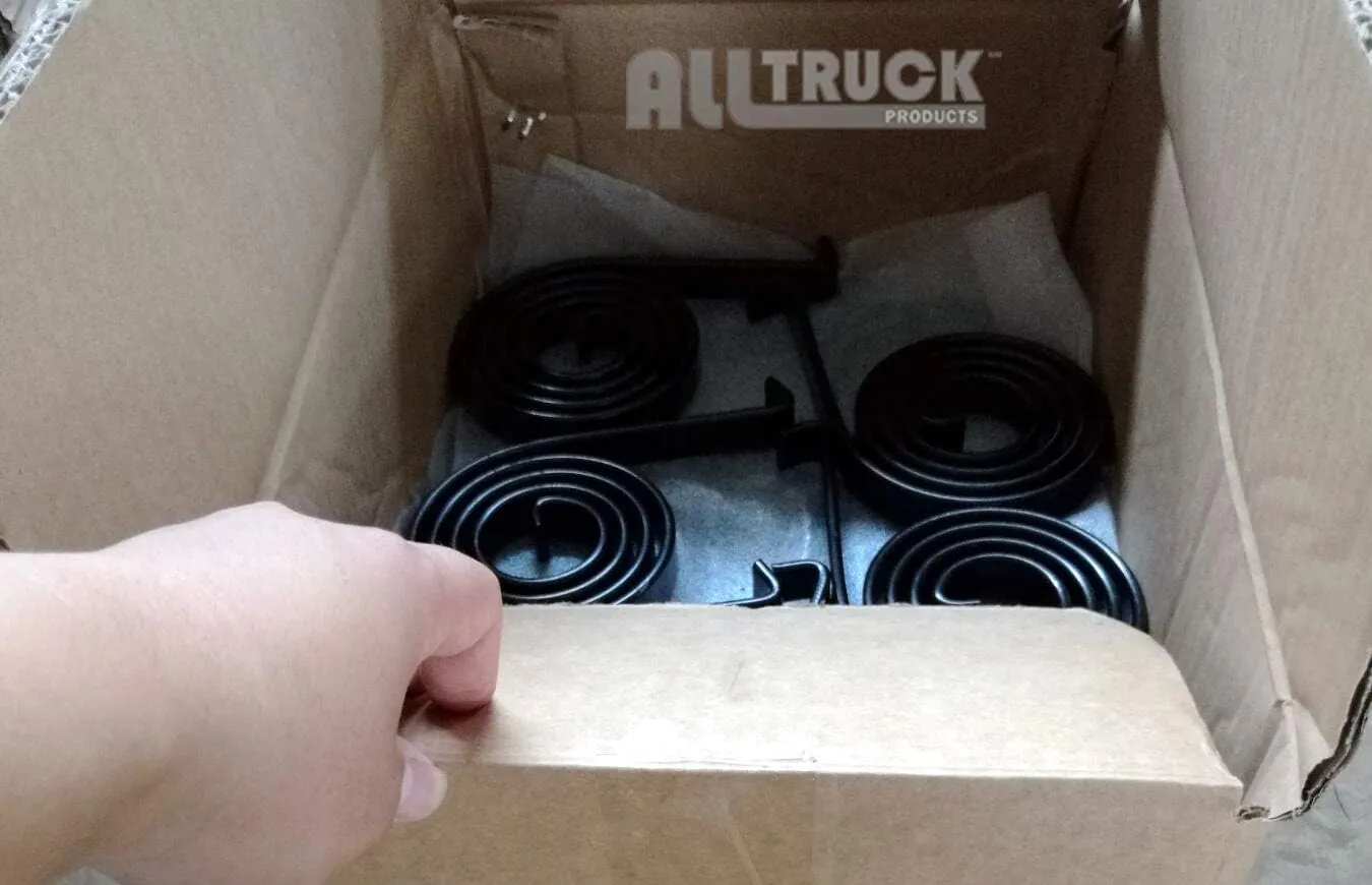 ATPSTS Spiral Torsion Springs for Dump Truck Trailer Side Mount Tarp Systems (Set of 6 Springs)
