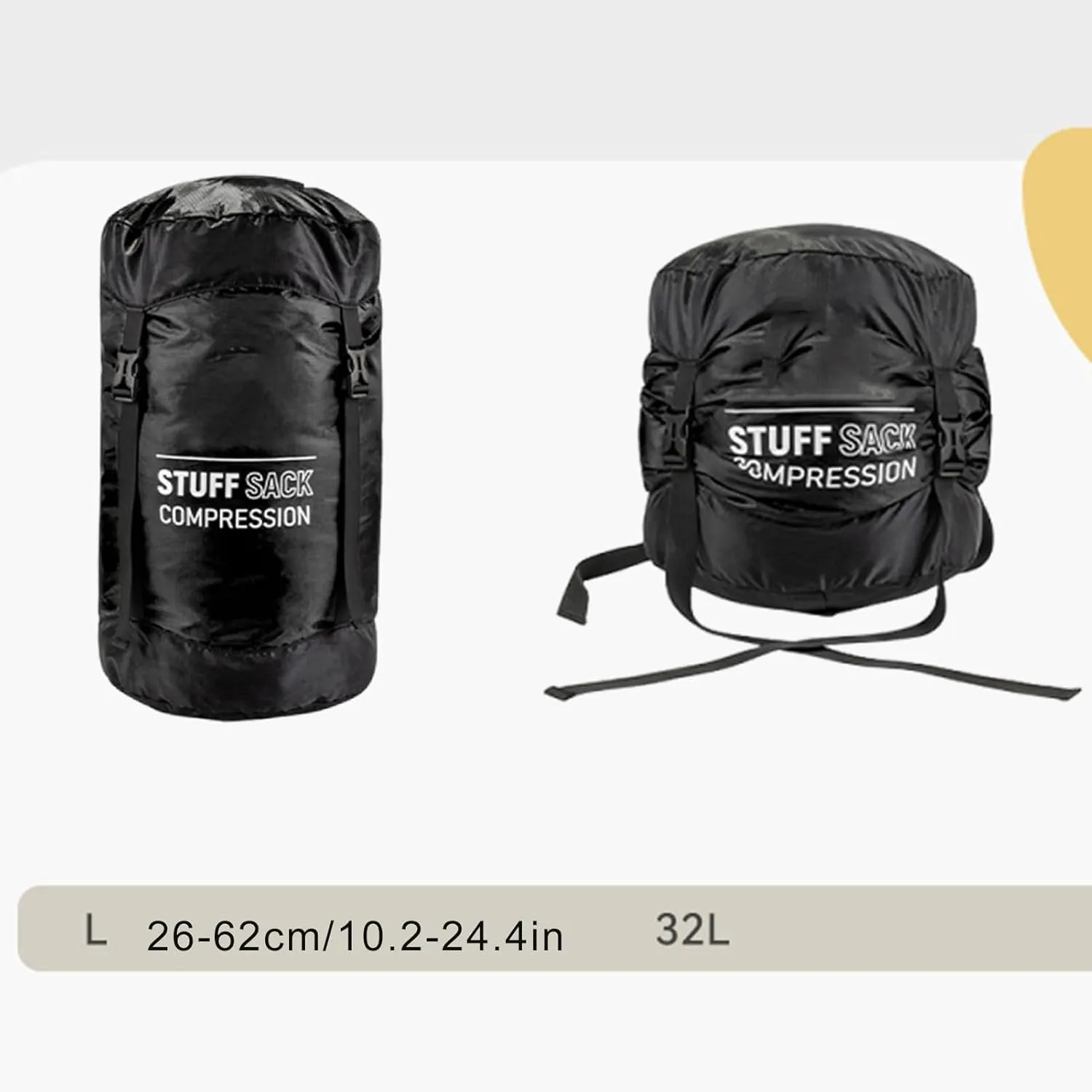 Backpacking Compression Bag,Quick-Dry Stuff Sacks for Backpacking - Lightweight Multifunctional Outdoor Gear Reusable Hiking Supplies for Adventures Travel Hiking Camping