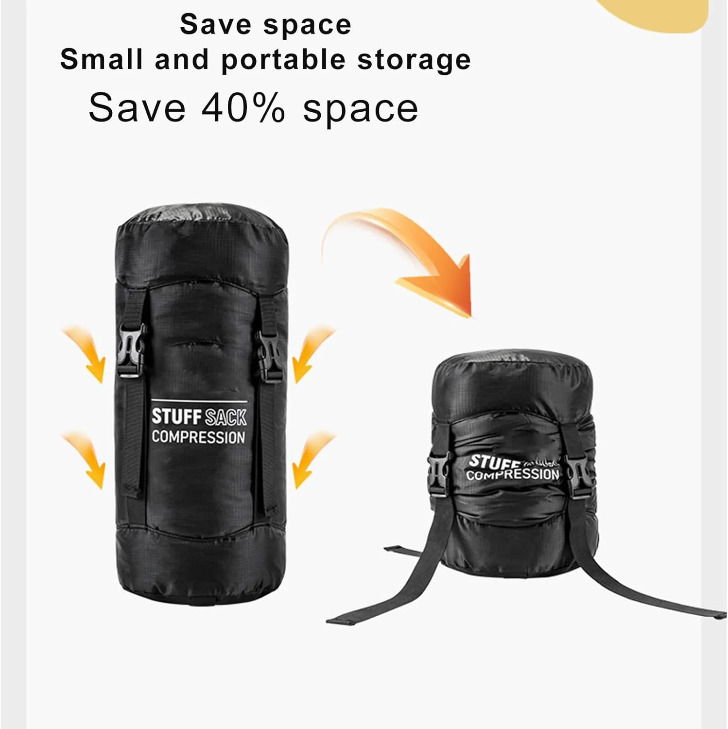Backpacking Compression Bag,Quick-Dry Stuff Sacks for Backpacking - Lightweight Multifunctional Outdoor Gear Reusable Hiking Supplies for Adventures Travel Hiking Camping