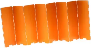 balacoo Folding Stove Wind Screen Plates Portable Camping Windscreen for Outdoor Cooking Saving Shield Lightweight Design Yellow for Picnics and Hiking