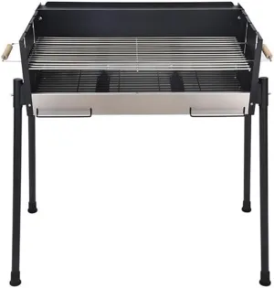 Barbecue Rack Outdoor Home Barbecue Stove Foldable Charcoal Grill Fork Barbecue Utensils Grilled Fish