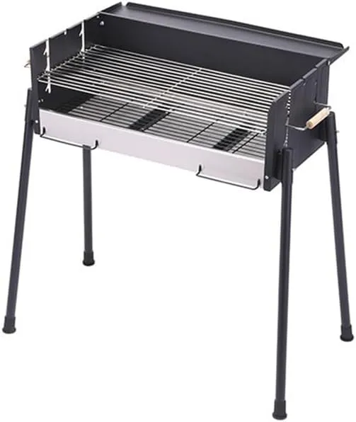 Barbecue Rack Outdoor Home Barbecue Stove Foldable Charcoal Grill Fork Barbecue Utensils Grilled Fish