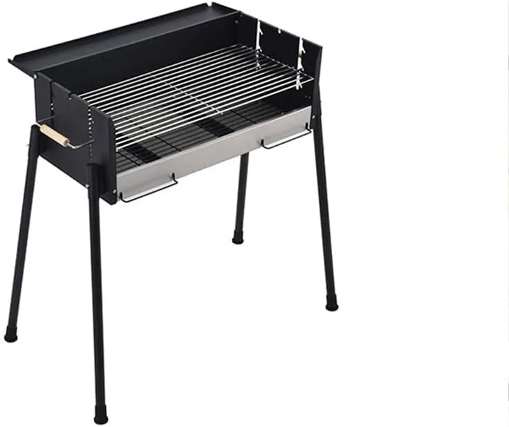 Barbecue Rack Outdoor Home Barbecue Stove Foldable Charcoal Grill Fork Barbecue Utensils Grilled Fish