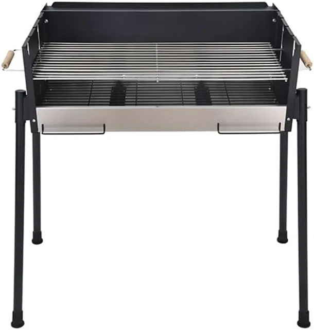 Barbecue Rack Outdoor Home Barbecue Stove Foldable Charcoal Grill Fork Barbecue Utensils Grilled Fish