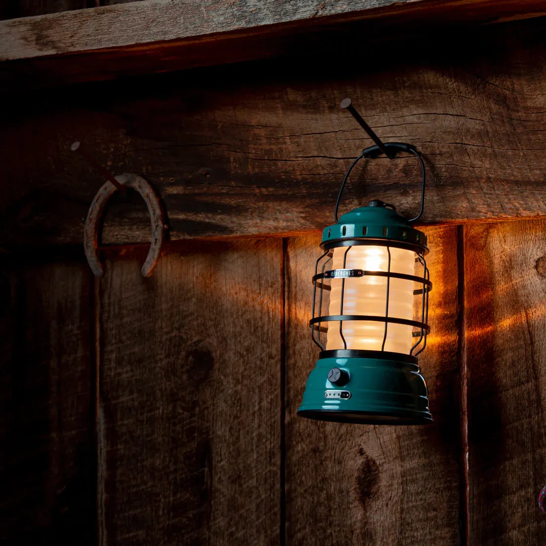 Barebones Forest Lantern Teal