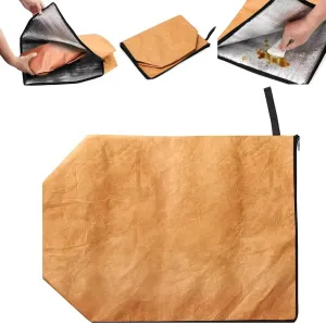 BBQ Insulated Bag - Reusable Large Capacity Zipped Opening Insulation, BBQ Blanket for Resting Meat, for Tender and Juicy BBQ - Perfect for Outdoor Grilling(Regular 21in)