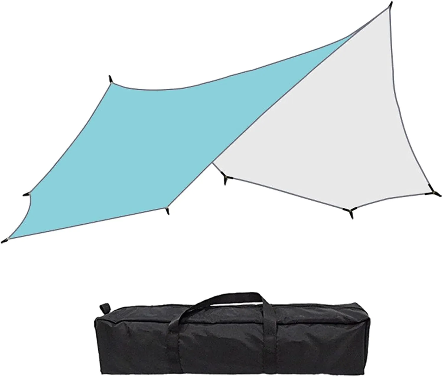 Beach Tent Sun Shelter, Portable Camping Tarp Shelter, Tent Footprint, Lightweight Hammock Rain Fly Portable Anti UV (Color : C)