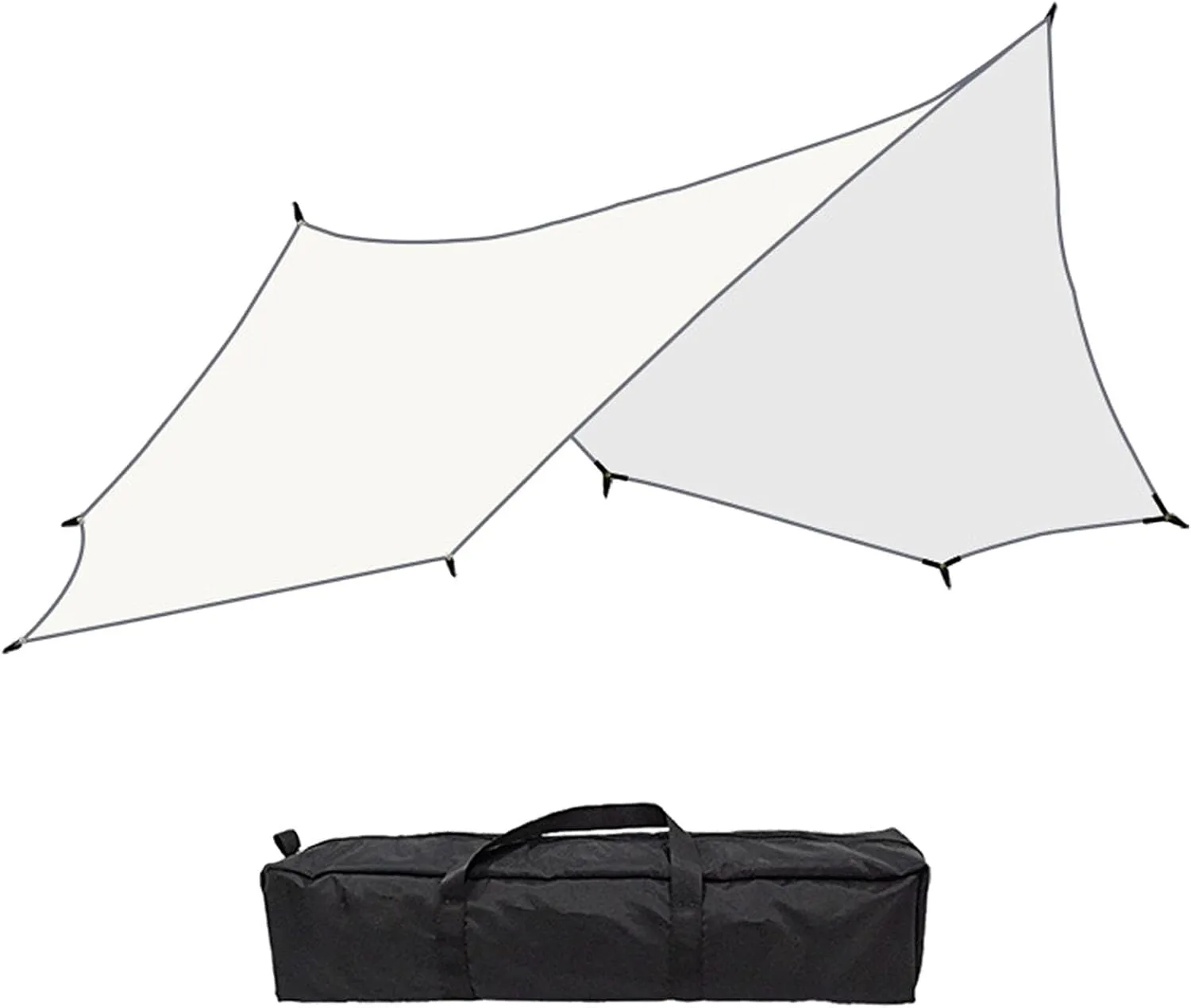 Beach Tent Sun Shelter, Portable Camping Tarp Shelter, Tent Footprint, Lightweight Hammock Rain Fly Portable Anti UV (Color : C)