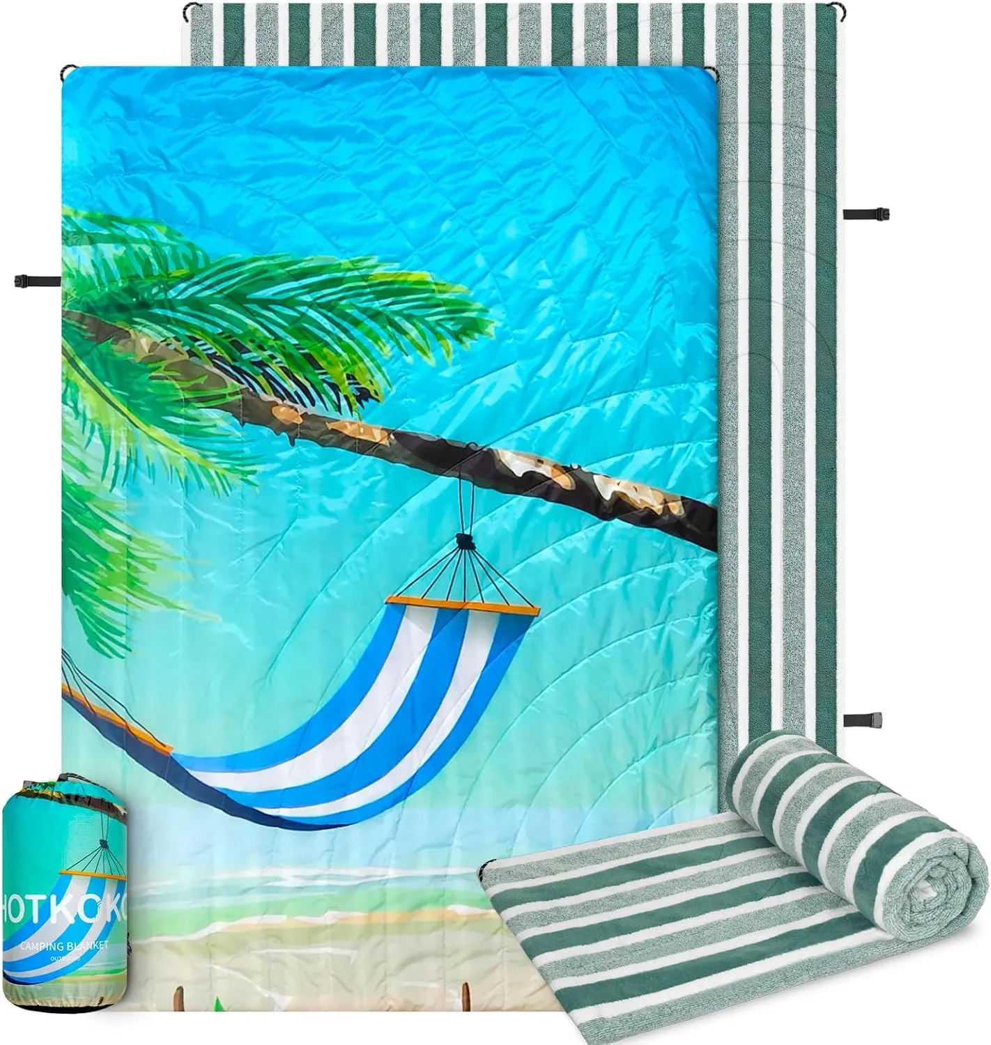 Beach Towe,Lightweight Beach Blanket Sand Free Compact Towels Quick Dry Absorbent for Swimming Pool Camping Accessories