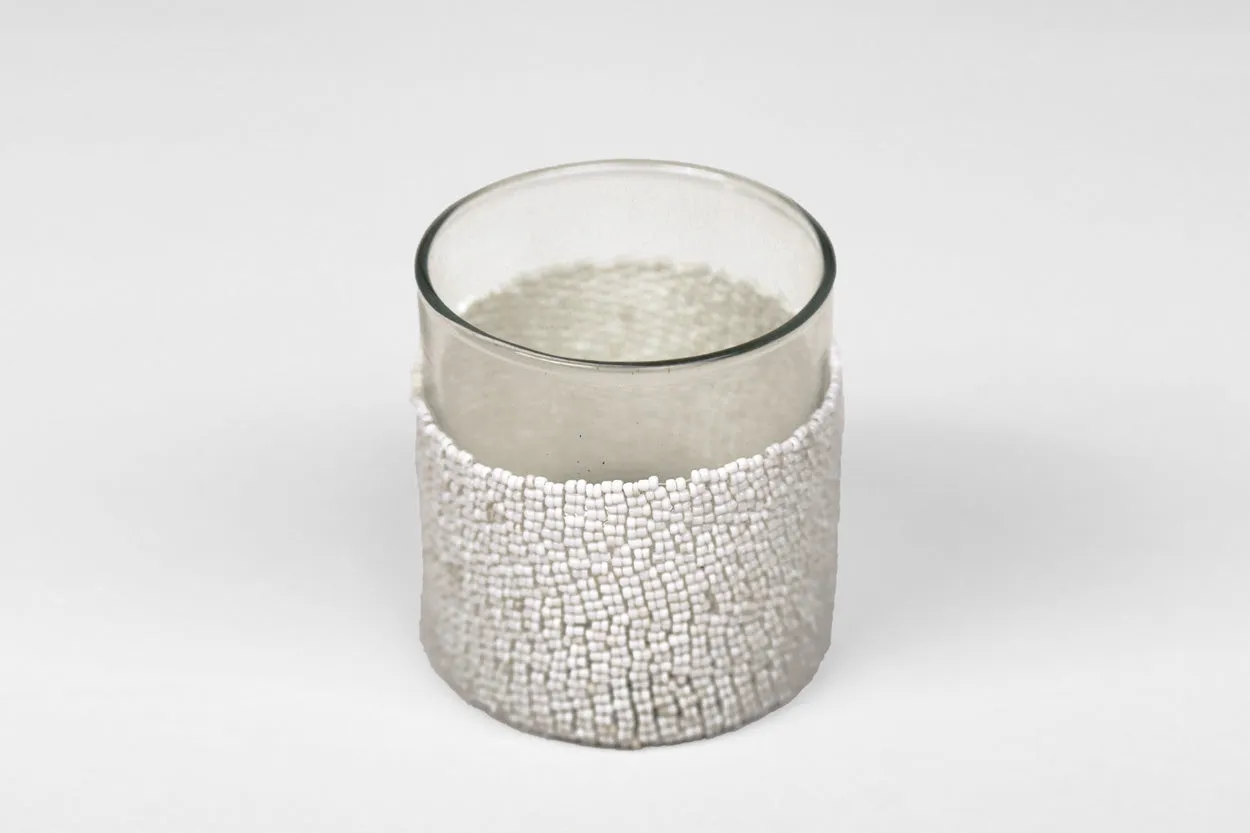 Beaded Glass/Votive