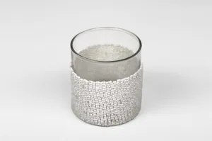 Beaded Glass/Votive