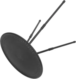 BESPORTBLE Adjustable Height Portable Round Table Camping Table Outdoor Foldable Patio