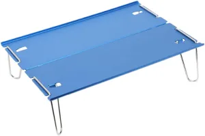BESPORTBLE Aluminum Table Perfect for Outdoor Activities BBQ Camping and Picnics