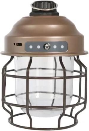 BESPORTBLE Camping Lantern Rechargeable Hanging Lamp Plastic Camping Lantern Tent Lights