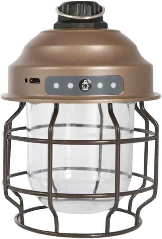 BESPORTBLE Camping Lantern Rechargeable Hanging Lamp Plastic Camping Lantern Tent Lights