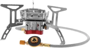 BESPORTBLE Outdoor Cooking Tools Portable Camp Stove Multi-functional Gas Burner for Camping Hiking