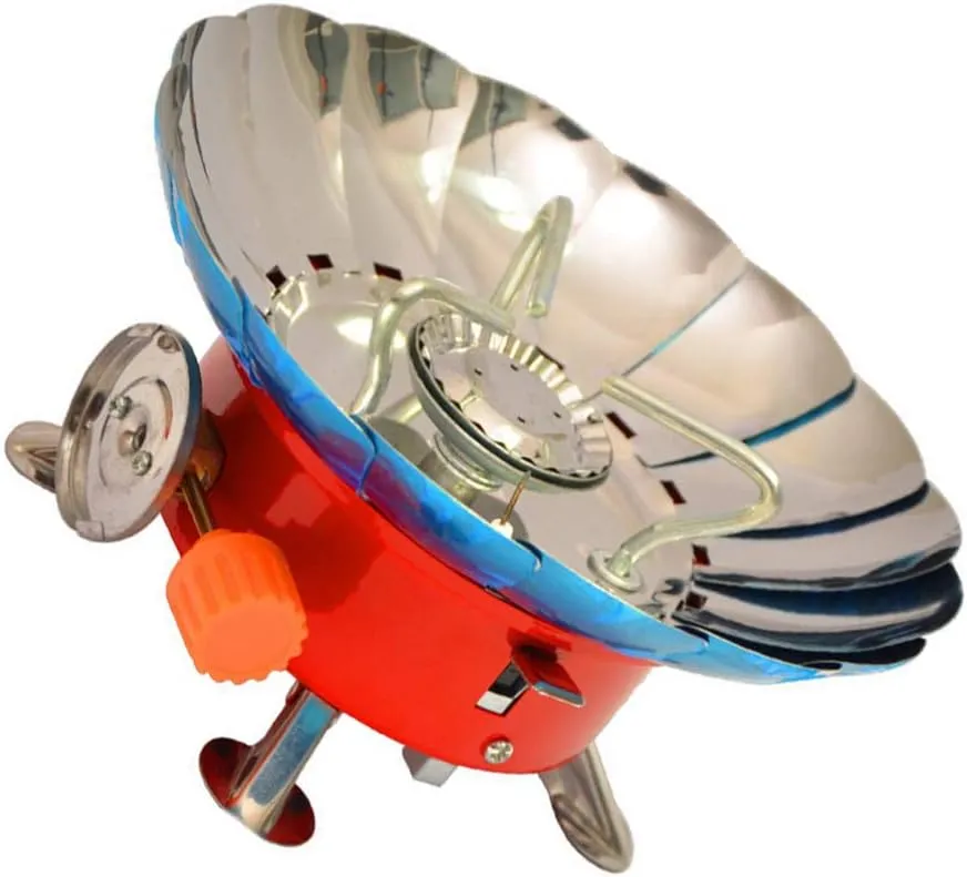 BESPORTBLE Portable Outdoor Stove Burner Gas Windproof Camping Stove for Propane Easy to Heat Quick Cooking