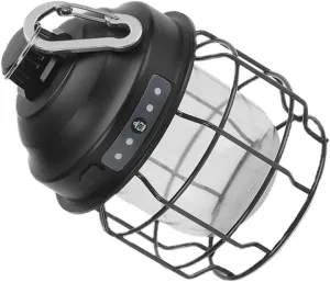 BESTonZON 1Set Rechargeable Camping Lantern Retro Style USB Charging Portable Light for Outdoor Activities for Camping Hiking Emergencies Decorative Use